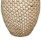 Brown Seagrass Tall Woven Floor Vase 11" x 11" x 20"